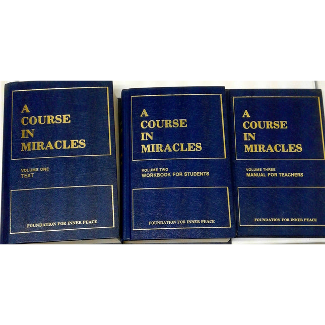 A Course in Miracles (3 Volume set)