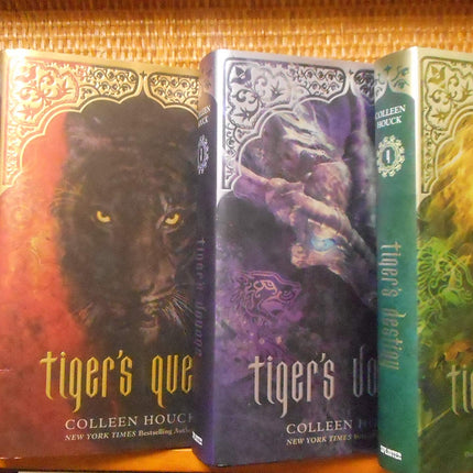 Tiger's Curse Series (Tiger's Curse, Quest, Voyage, Destiny) 4-volume set by Colleen Houck