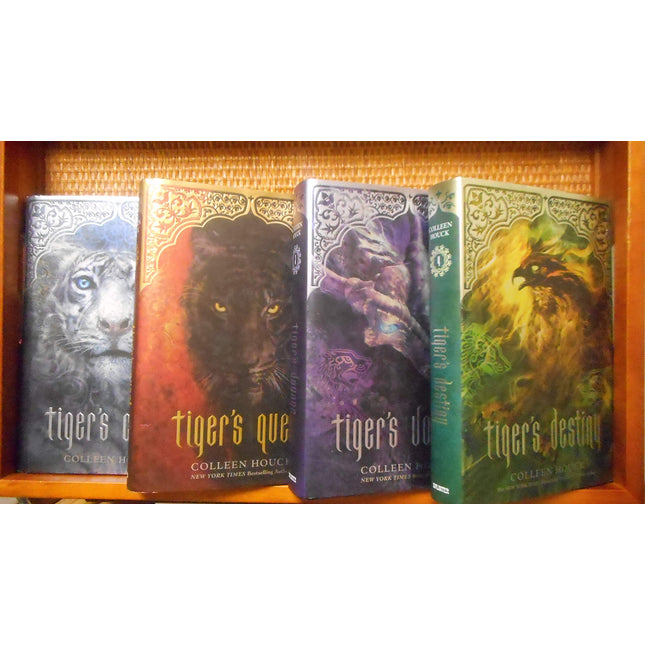 Tiger's Curse Series (Tiger's Curse, Quest, Voyage, Destiny) 4-volume set by Colleen Houck