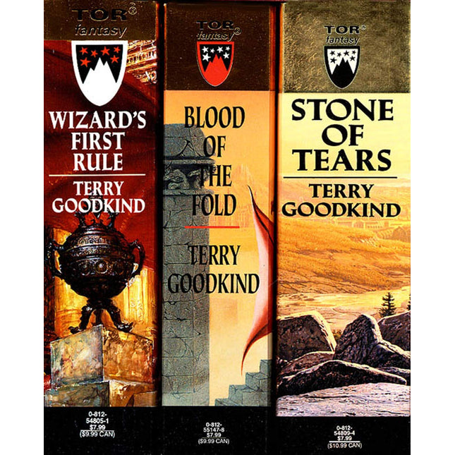 The Sword of Truth, Boxed Set I, Books 1-3: Wizard's First Rule, Blood of the Fold ,Stone of Tears