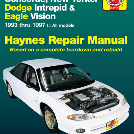 Chrysler LHS, Concorde, New Yorker, & Dodge Intrepid & Eagle Vision (93-97) Haynes Repair Manual
