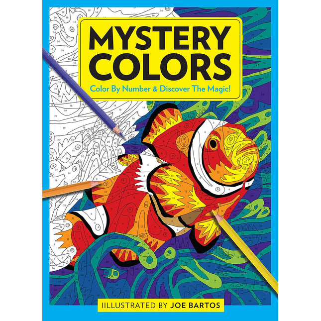 Mystery Colors: Color By Number & Discover the Magic