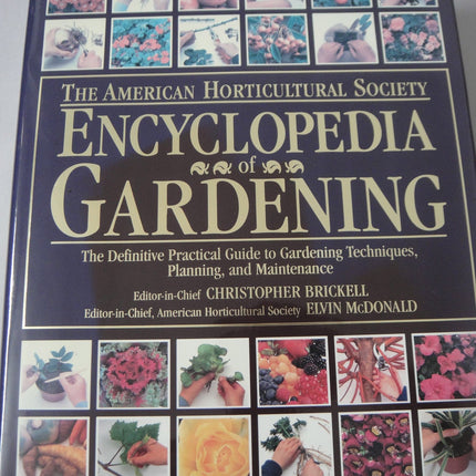 American Horticultural Society Encyclopedia of Gardening