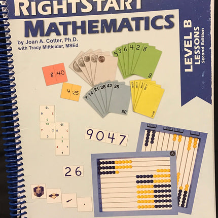 rightstart mathematics level b, lessons second edition