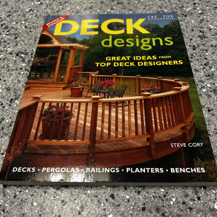 Deck Designs: Deck, Pergolas, Railings, Planters, Benches