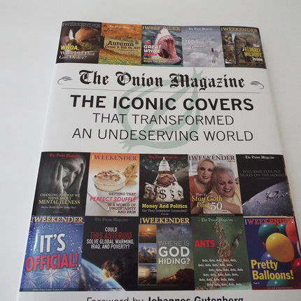 The Onion Magazine: The Iconic Covers that Transformed an Undeserving World