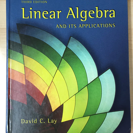 Linear Algebra and Its Applications (3rd Edition)