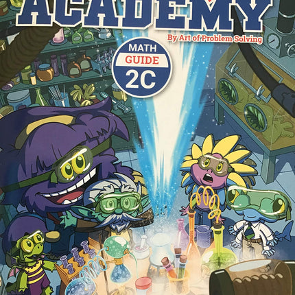 AoPS 2-Book Set : Art of Problem Solving Beast Academy 2C Guide and Practice 2-Book Set