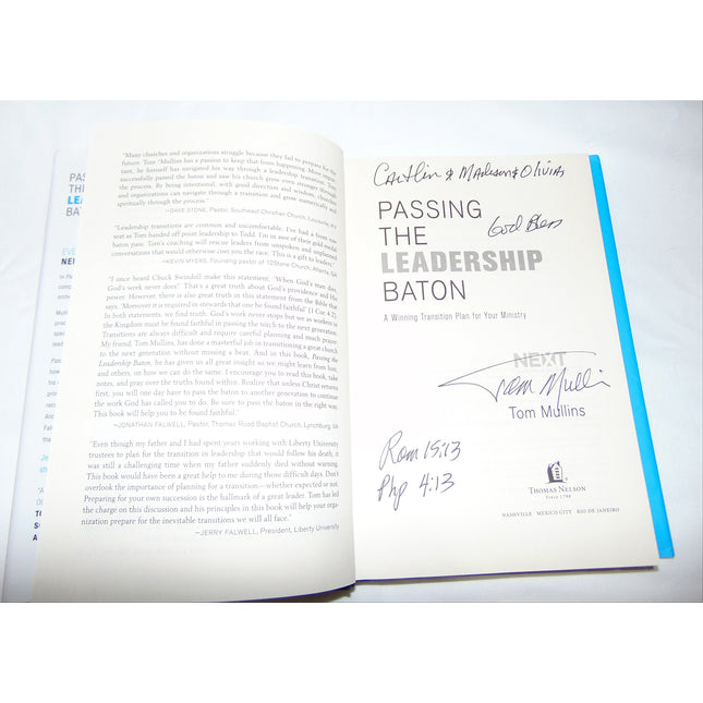 Passing the Leadership Baton: A Winning Transition Plan for Your Ministry