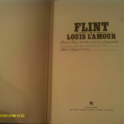 Flint (The Louis L'Amour Collection)