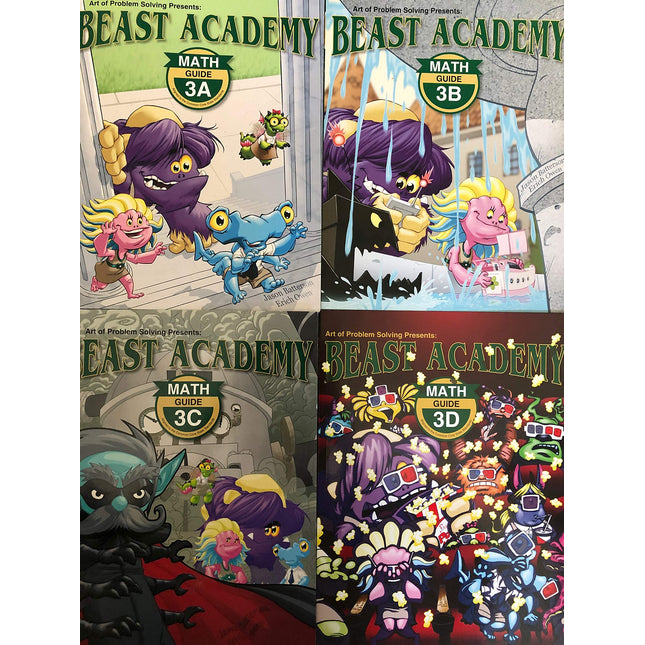 Beast Academy Math Guide 3D (Beast Academy Math--Art of Problem Solving)