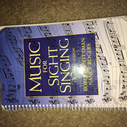 Music for Sight Singing (8th Edition)