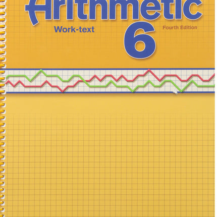 Abeka Arithmetic 6 Worktext Answer Key 4th Edition