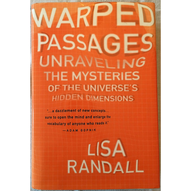 Warped Passages 1st (first) edition Text Only