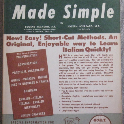 Italian Made Simple