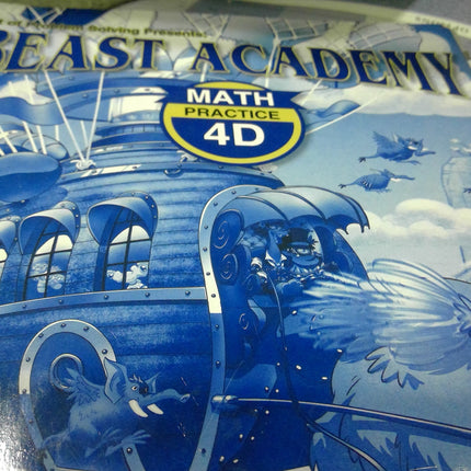 Beast Academy Math Practice 4D