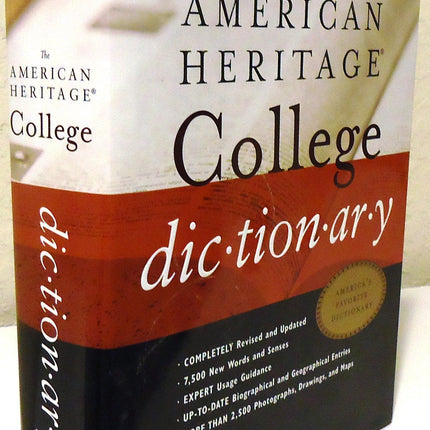 The American Heritage® College Dictionary, Fourth Edition
