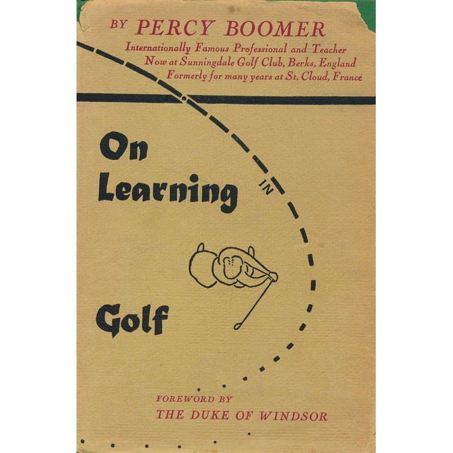 On Learning Golf: A Valuable Guide to Better Golf