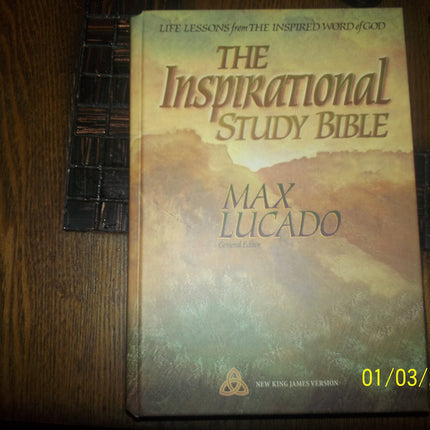 The Inspirational Study Bible New King James Version: Life Lessons from the Inspired Word of God