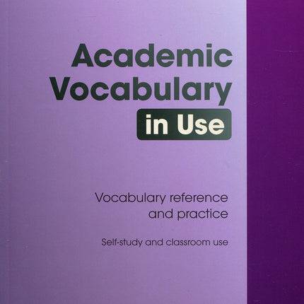 Academic Vocabulary in Use with Answers