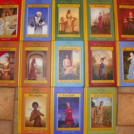 Royal Diaries Series 10 Books Set