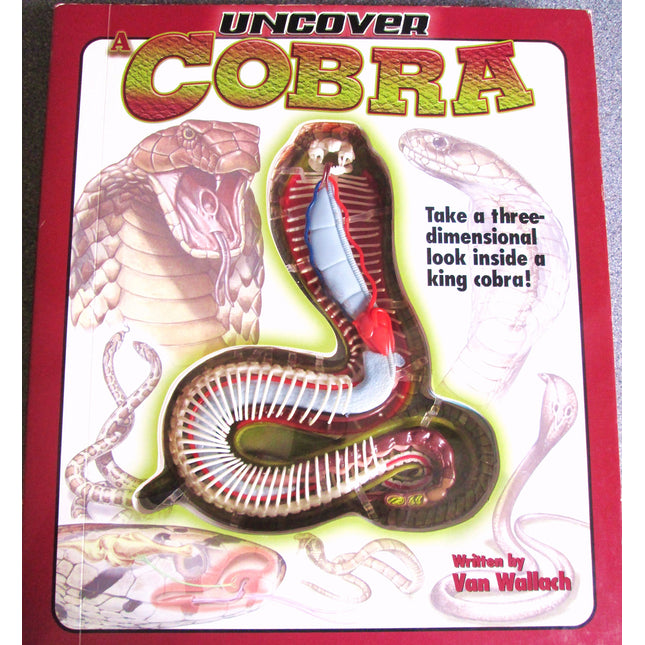 Uncover a Cobra: Take a three-dimensional look inside a king cobra! (Uncover Books)