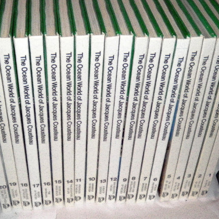 THE OCEAN WORLD OF JACQUES COUSTEAU 20 Volume Set